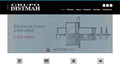 Desktop Screenshot of distmah.com.ve